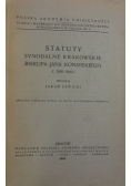 Statuty synodalne krakowskie biskupa Jana Konarskiego, 1945 r.