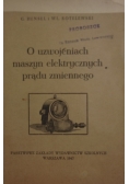 O uzwojeniach maszyn elektrycznych prądu zmiennego, 1947r.