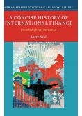 A Concise History of International Finance