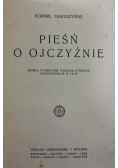 Pieśń o Ojczyżnie, 1924r