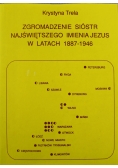 Zgromadzenie Sióstr Najświętszego Imienia Jezusa w Latach 1887 1946