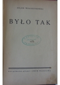 Było tak, 1935 r