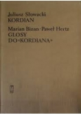 Kordian. Głosy do Kordiana