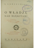 O władzę nad błękitami, 1925 r.