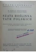 Szata roślinna Tatr Polskich, 1935r.