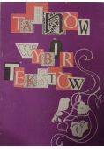 Tarnów wybór tekstów