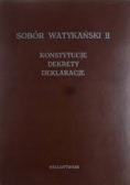 Sobór Watykański II konstytucje dekrety deklaracje