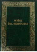 Myśli św. Bernarda, reprint 1935 r.