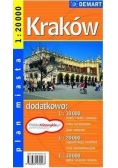 Kraków - plan miasta 1:20 000