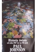 Historia świata od roku 1917 do lat 90-tych