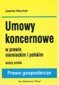 Umowy koncernowe w pawie niemieckim i polskim