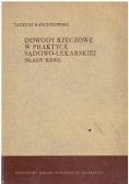 Ślady krwi w praktyce śledczej