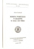 Rodzina Wodzickich W Krakowie W XVIII i XIX wieku