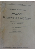 Żywoty sławnych mężów,1921r