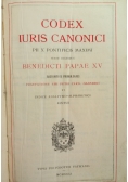 Codex Iuris Canonici, 1931 r.