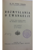 Rozmyślania o Ewangelji, 1931 r.