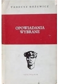 Różewicz Opowiadania  wybrane