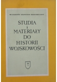 Studia i Materiały do Historii Wojskowości