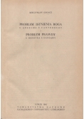 Problem istnienia Boga i problem prawdy