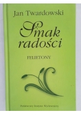 Twardowski Jan - Smak radości