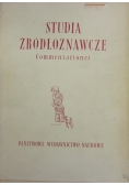 Studia źródłoznawcze  XIV
