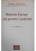 Historia Europy- jej granice i podziały