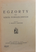 Egzorty dla szkół powszechnych,1932r.