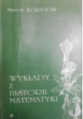 Wykłady z Historii Matematyki