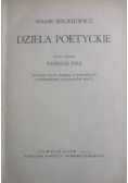 Dzieła Poetyckie ,1933 r.