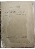 Szymon Budny jako krytyk tekstów biblijnych 1913 r