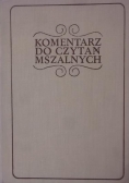 Komentarz do czytań mszalnych
