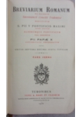 Breviarium Romanum, 1930 r.