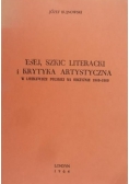 Esej, szkic literacki i krytyka artystyczna