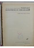 Podstawy konstrukcji obrabiarek Tom I
