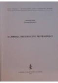 Nazwiska Historyczne Piotrkowian