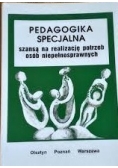 Pedagogika specjalna szansą na realizację potrzeb osób niepełnosprawnych
