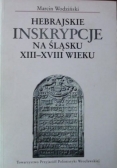 Hebrajskie inskrypcje na Śląsku XIII-XVIII wieku