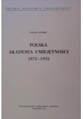 Polska Akademia Umiejętności 1872 - 1952