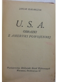 U.S.A Obrazki z Ameryki powojennej, 1925 r.