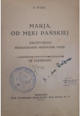 Maria, od męki pańskiej, 1927 r.
