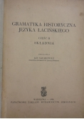 Gramatyka Historyczna Języka Łacińskiego ,cz.II,1950 r.