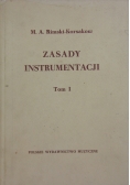 Zasady Instrumentacji, Tom I