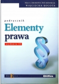 Podręcznik elementy prawa
