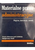 Materialne prawo administracyjne