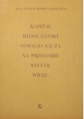 Kapitał mieszczański Nowego Sącza na przełomie XVI/XVII wieku