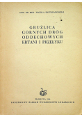Gruźlica górnych dróg oddechowych krtani i przełyku