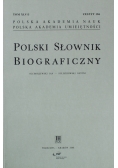 Polski Słownik Biograficzny zeszyt 186