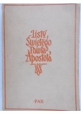 Listy Świętego Pawła Apostoła