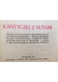 Kantyczki z nutami, 1911 r.