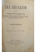 365 obiadów, 1905r.